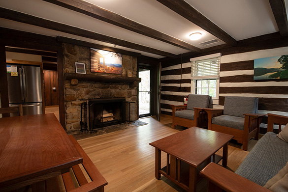 Renovated cabin and Douthat State Park