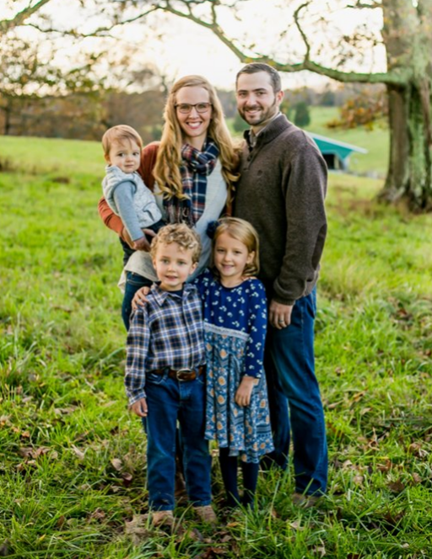 Grand Basin winners Jennifer and Jacob Gilley and family
