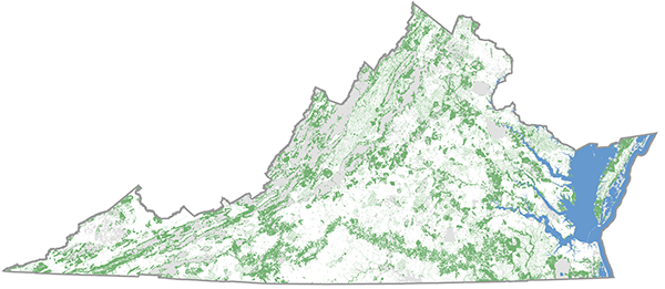 ConserveVirginia map