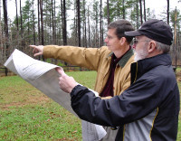 Master planning in the field.