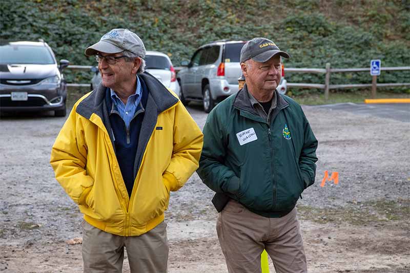 Richard Taylor and Wayne Walton. Photo by Daniel Jones.