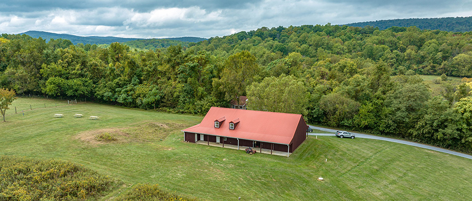 Building at Sweet Run