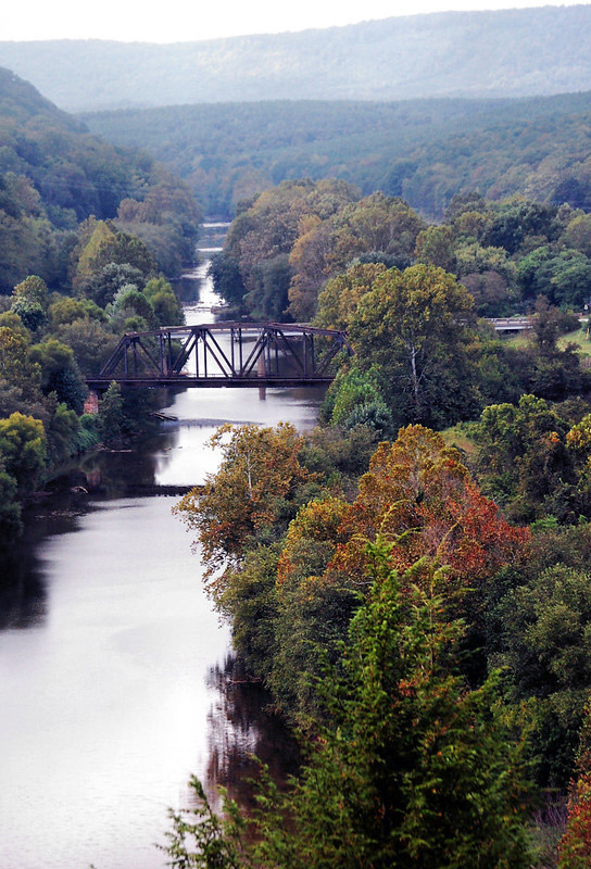 Tye River Overlook from James River State Park