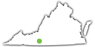Location of Fairy Stone State Park in Virginia Location of Fairy Stone State Park in Virginia