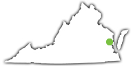 Location of Machicomoco State Park in Virginia Location of Machicomoco State Park in Virginia