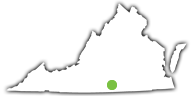 Location of Staunton River Battlefield State Park in Virginia Location of Staunton River Battlefield State Park in Virginia