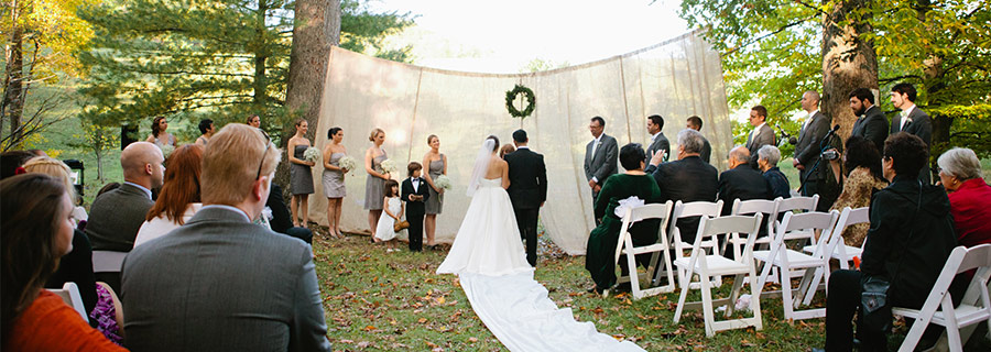 Wedding at Douthat State Park photo by Mary Dougherty Photography Wedding at Douthat State Park