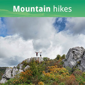 hiking mountain region