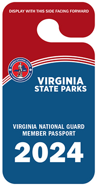 VSP National Guard Annual Pass hangtag VSP National Guard Annual Pass hangtag