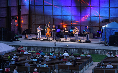 Mini Bluegrass festival at Pocahontas State Park