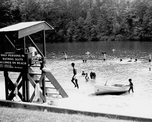 Swimming Beach at Prince Edward State Park Swimming Beach at Prince Edward State Park