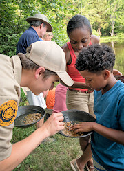 Interpreter with kids